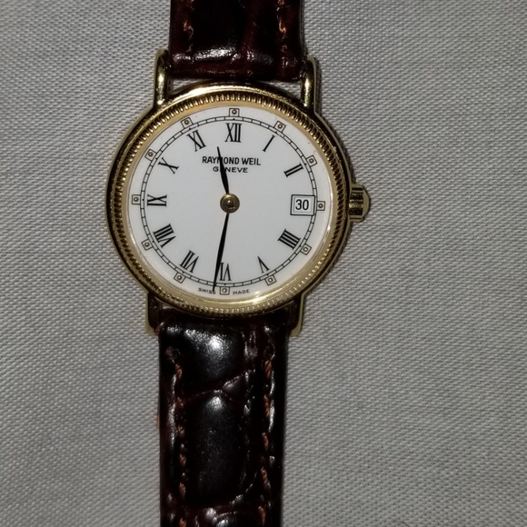 raymond weil geneve 18k gold